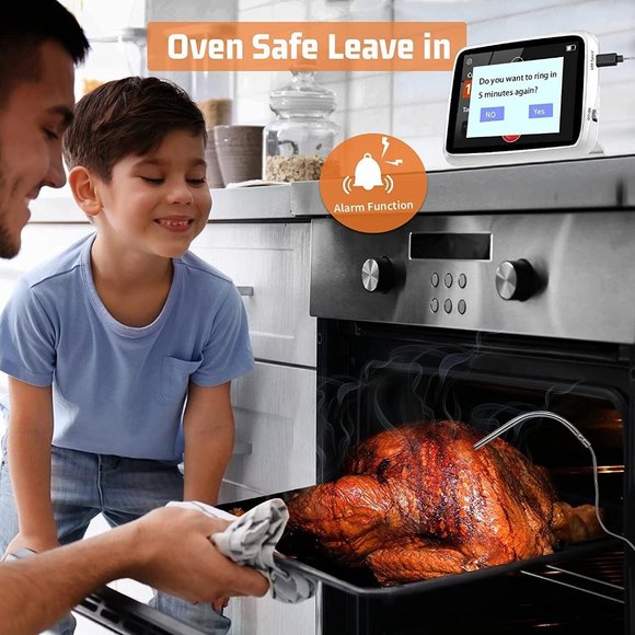 Tongye Smart Digital Meat Thermometer, Oven Safe for Meat - Picture 6 of 6